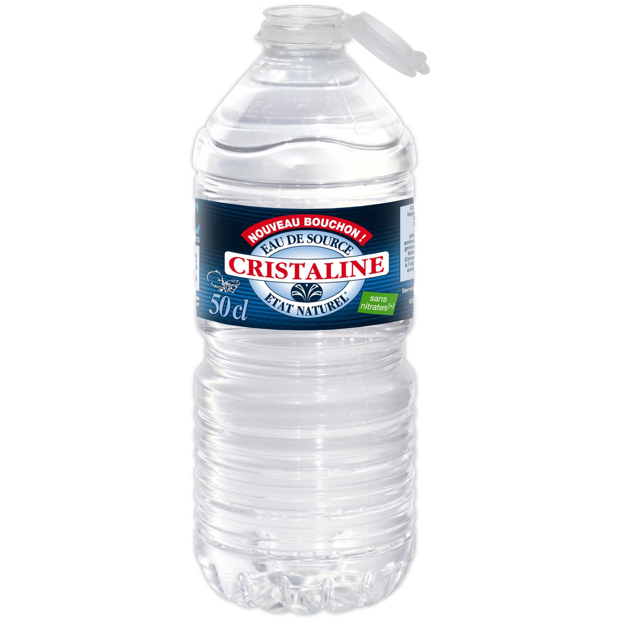 Eau minérale – Cristalline 1.30€